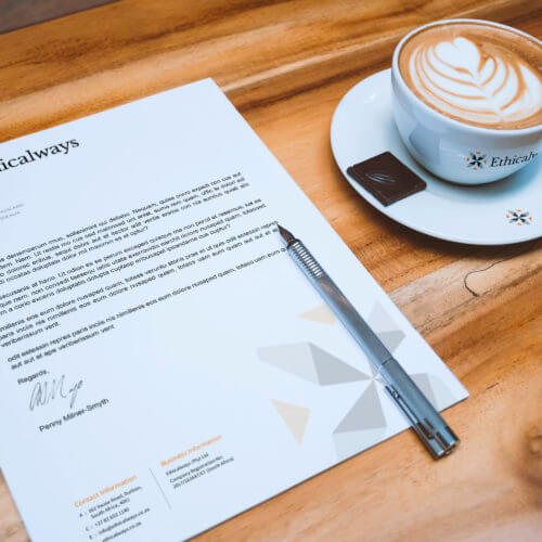 Ethicalways A4 Letterhead