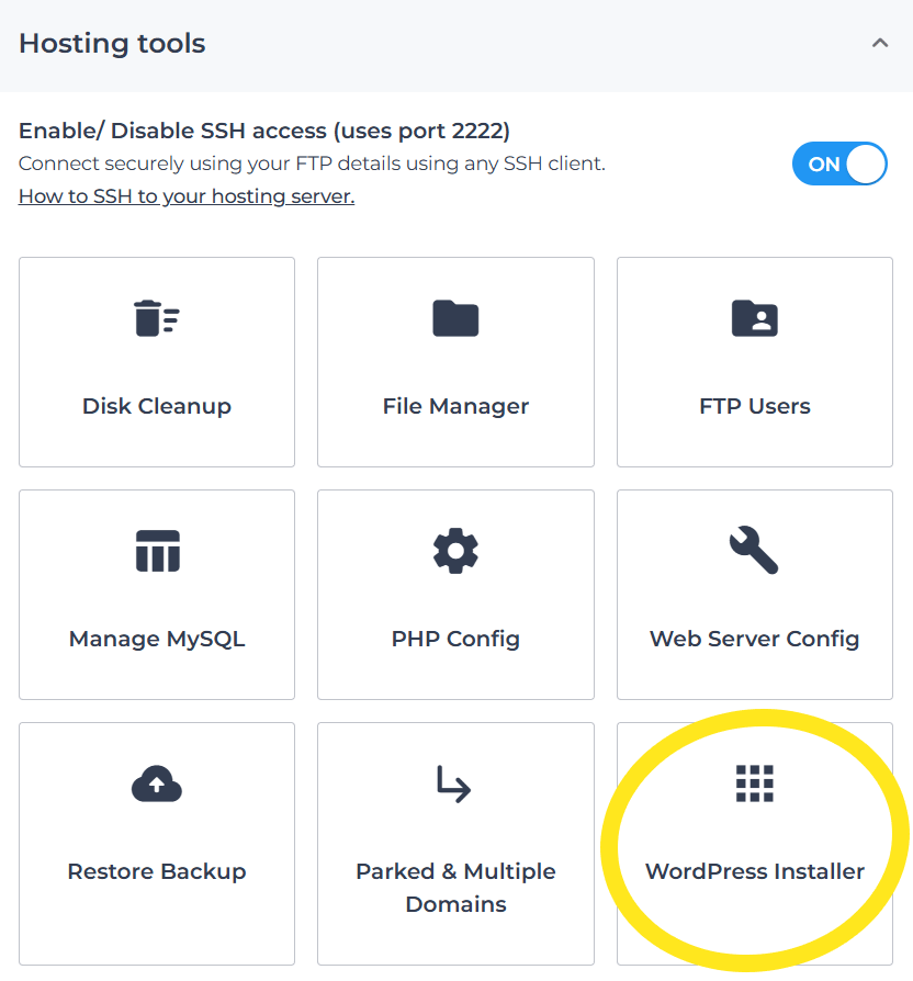 WordPress Website Installation Process App Installer on Xneelo Control Panel WordPress Website Installation Process App Installer on Xneelo Control Panel